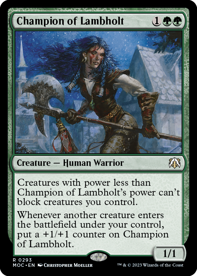 Champion of Lambholt [March of the Machine Commander] | GnG Games