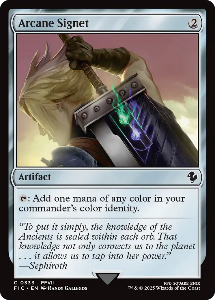 Arcane Signet (0333) [FINAL FANTASY Commander] | GnG Games