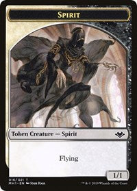 Spirit // Golem Double-Sided Token [Modern Horizons Tokens] | GnG Games