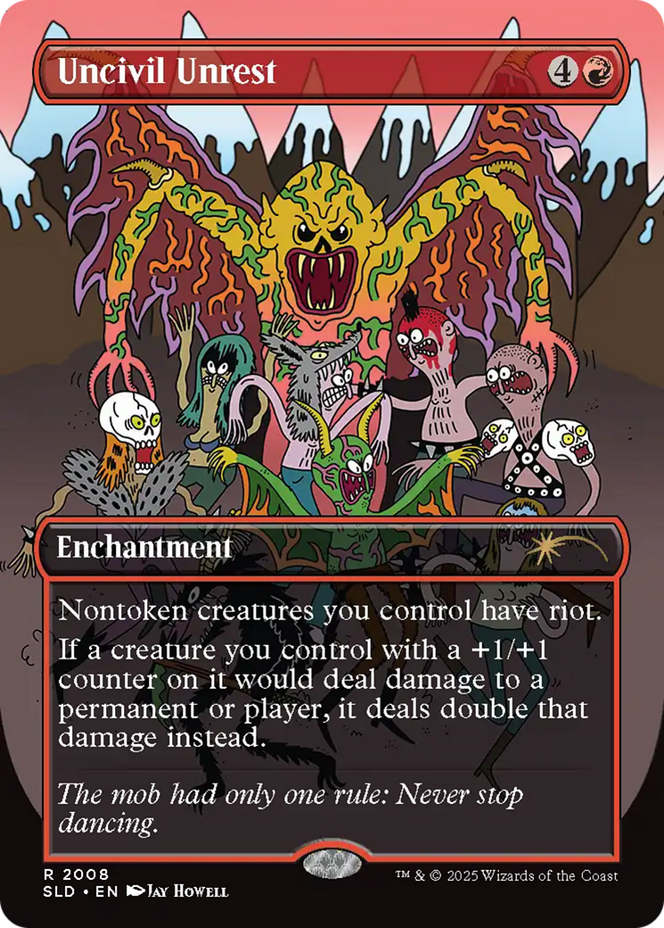 Uncivil Unrest (Rainbow Foil) [Secret Lair Drop Series] | GnG Games