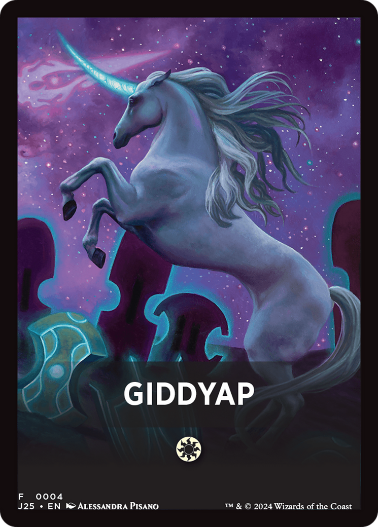 Giddyap Theme Card [Foundations Jumpstart Front Cards] | GnG Games