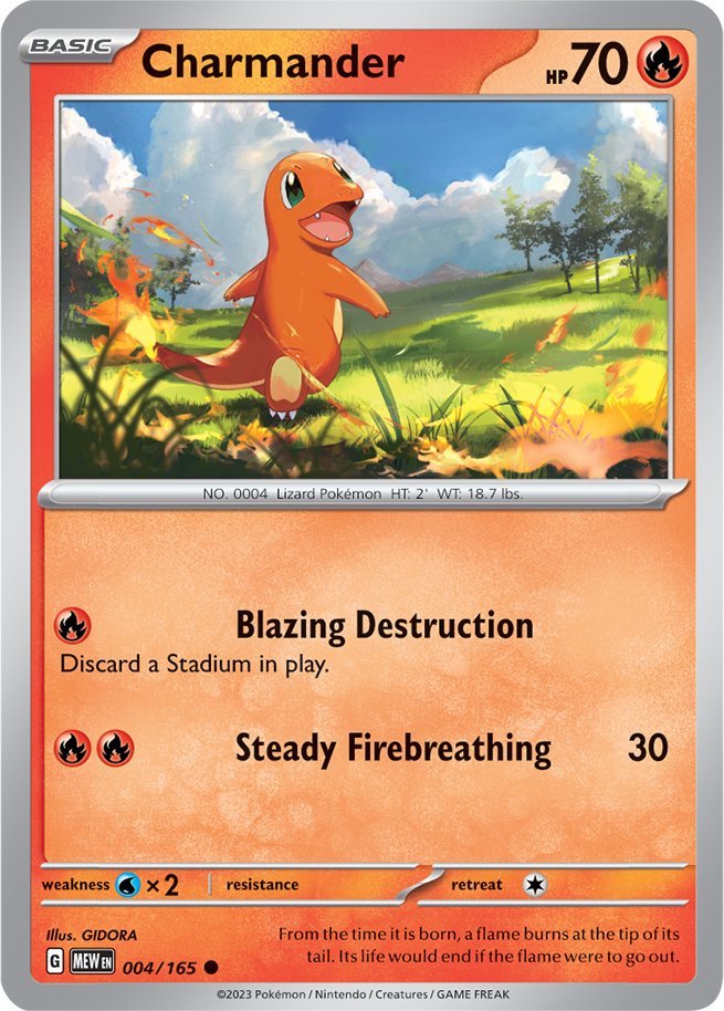 Charmander (004/165) [Scarlet & Violet 151] | GnG Games