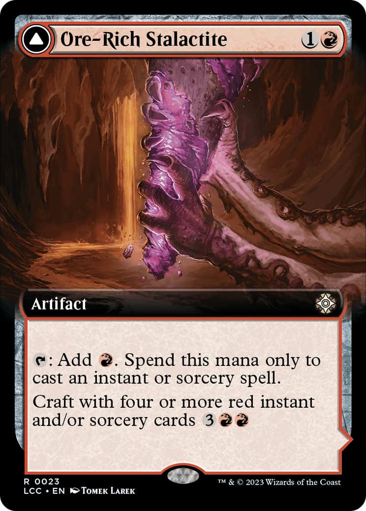 Ore-Rich Stalactite (Extended Art) [The Lost Caverns of Ixalan Commander] | GnG Games