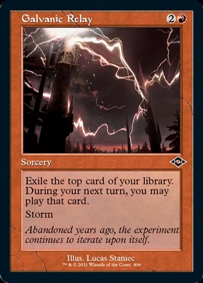 Galvanic Relay (Retro Foil Etched) [Modern Horizons 2] | GnG Games