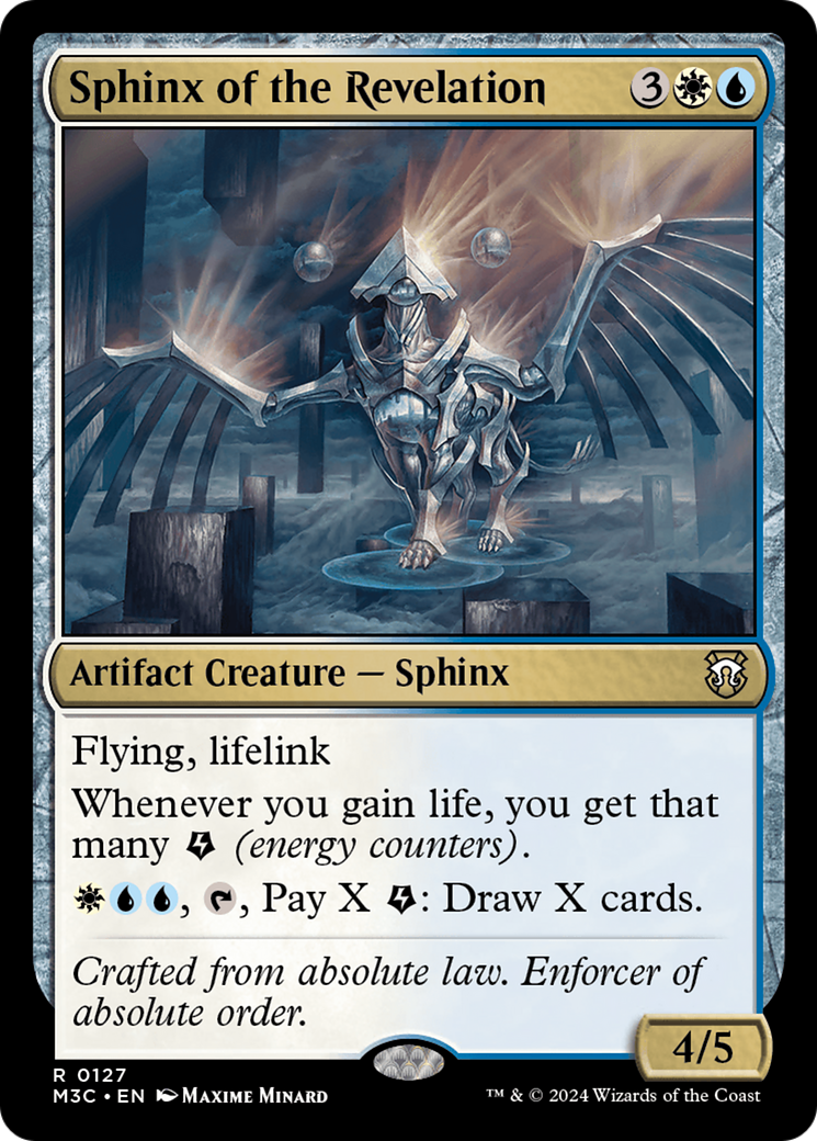 Sphinx of the Revelation (Ripple Foil) [Modern Horizons 3 Commander] | GnG Games