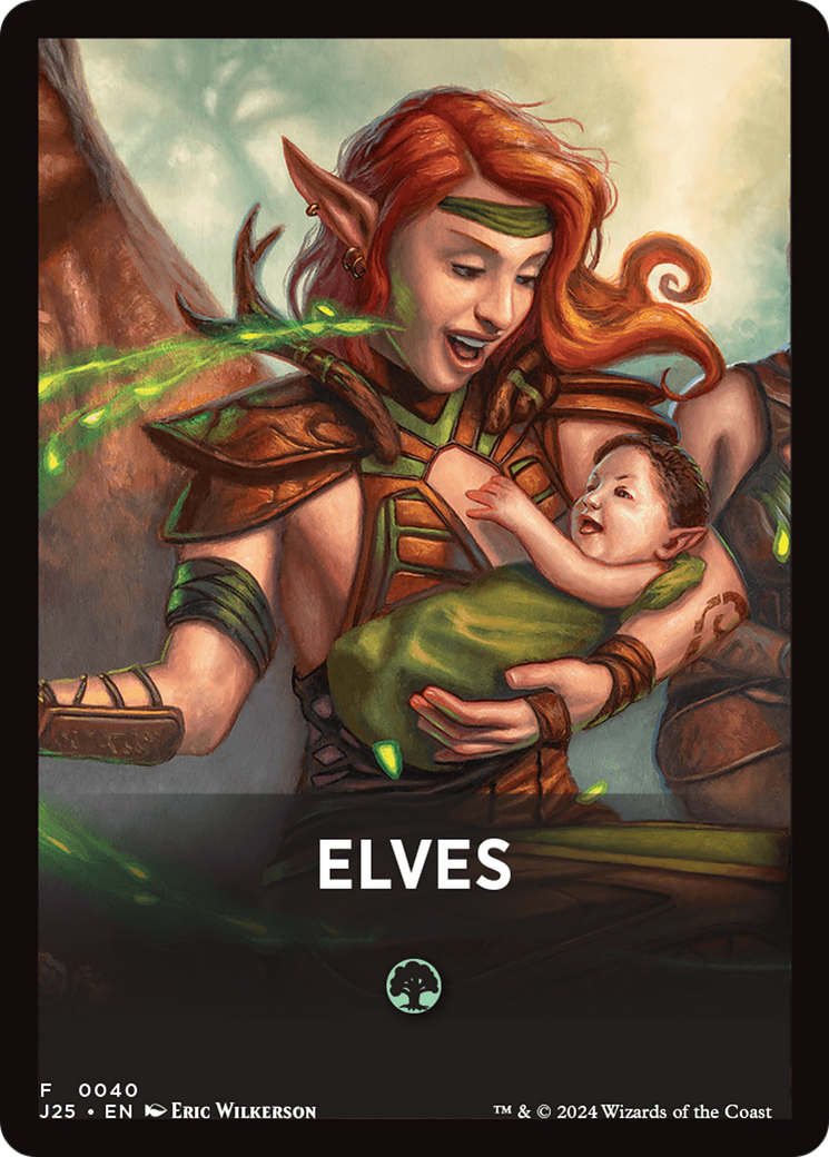 Elves Theme Card [Foundations Jumpstart Front Cards] | GnG Games