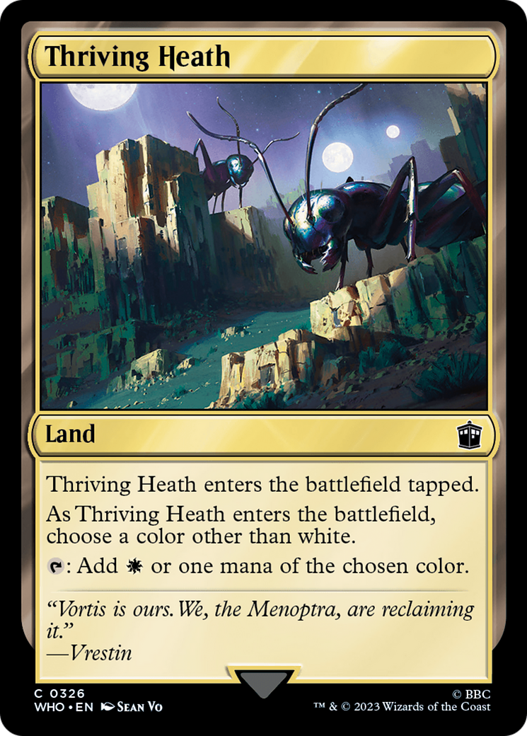 Thriving Heath [Doctor Who] | GnG Games