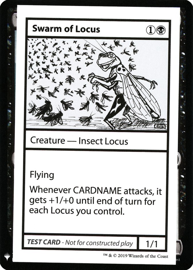 Swarm of Locus [Mystery Booster Playtest Cards] | GnG Games