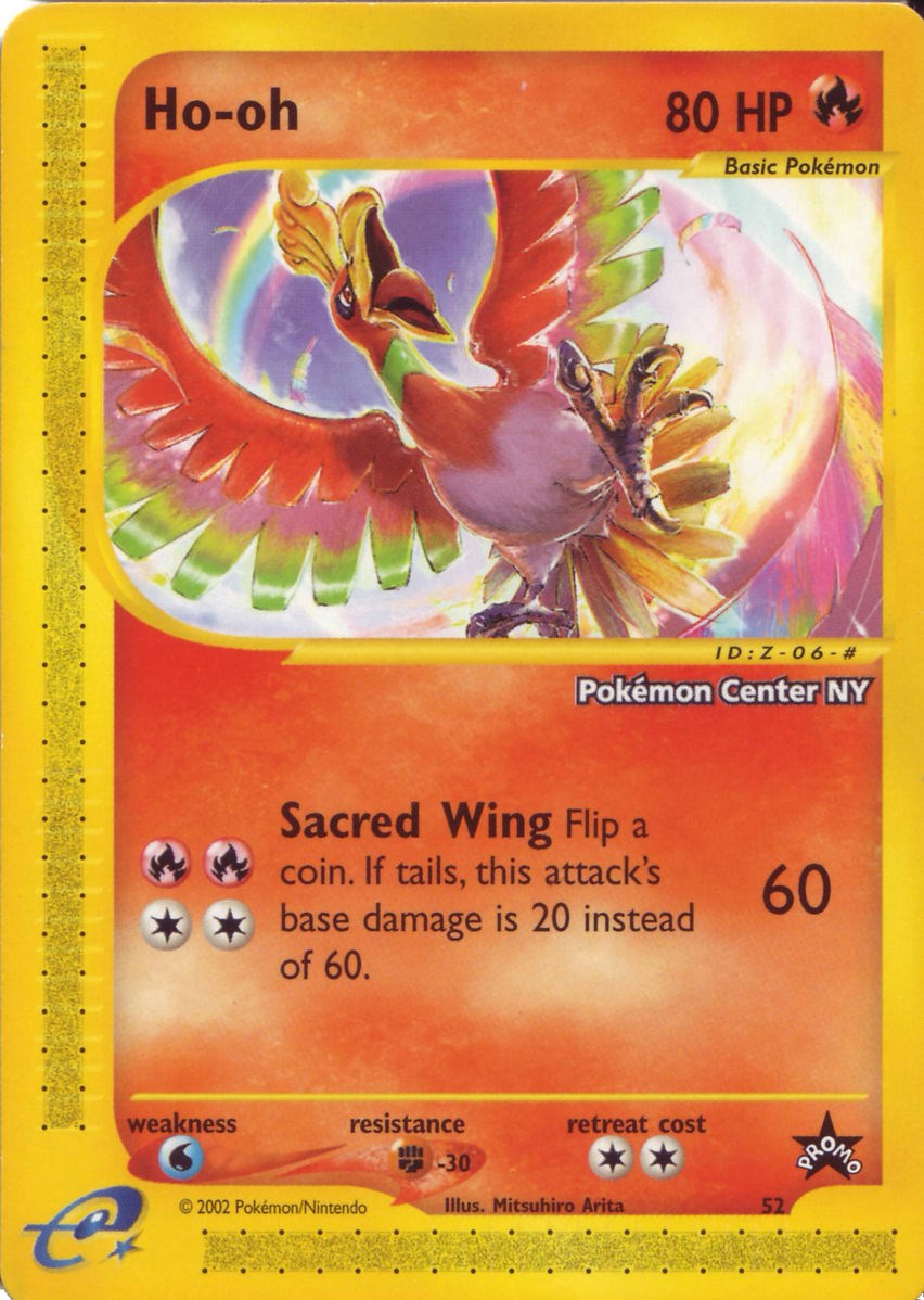 Ho-oh (52) (Pokemon Center NY Promo) [Wizards of the Coast: Black Star Promos] | GnG Games