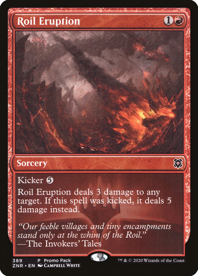 Roil Eruption (Promo Pack) [Zendikar Rising Promos] | GnG Games