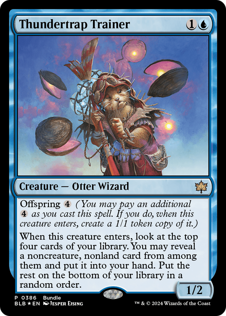 Thundertrap Trainer [Bloomburrow Promos] | GnG Games