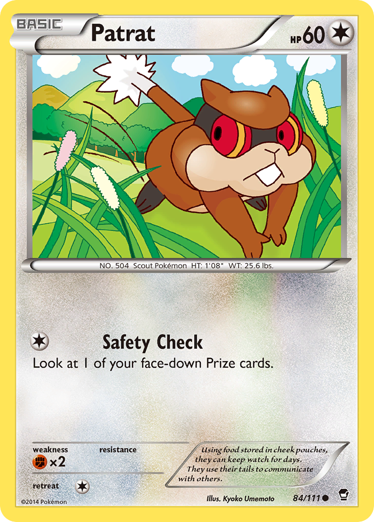 Patrat (84/111) [XY: Furious Fists] | GnG Games
