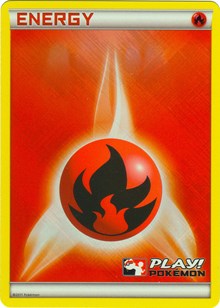 Fire Energy (2011 Play Pokemon Promo) [League & Championship Cards] | GnG Games