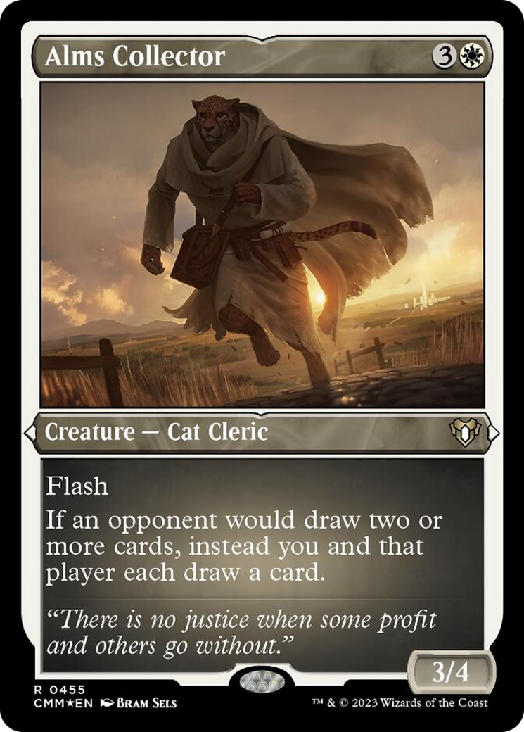 Alms Collector (Foil Etched) [Commander Masters] | GnG Games