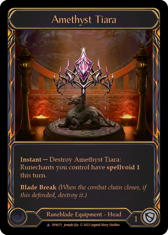 Amethyst Tiara (Marvel) [DYN171] (Dynasty)  Cold Foil | GnG Games