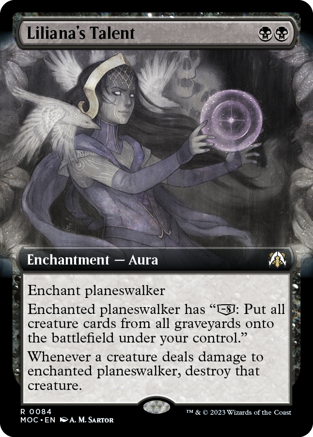 Liliana's Talent (Extended Art) [March of the Machine Commander] | GnG Games
