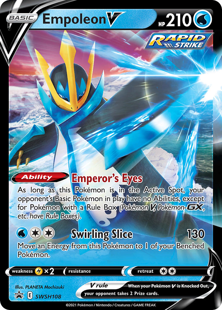 Empoleon V (SWSH108) [Sword & Shield: Black Star Promos] | GnG Games