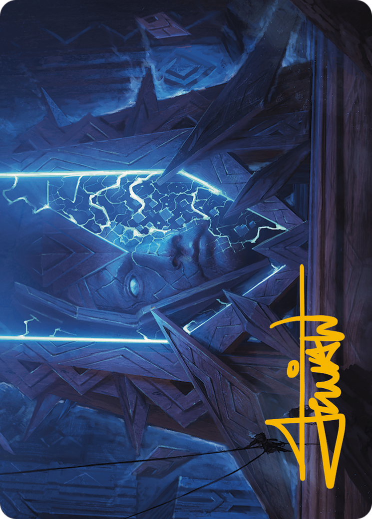 Stone Idol Generator Art Card (Gold-Stamped Signature) [Modern Horizons 3 Art Series] | GnG Games