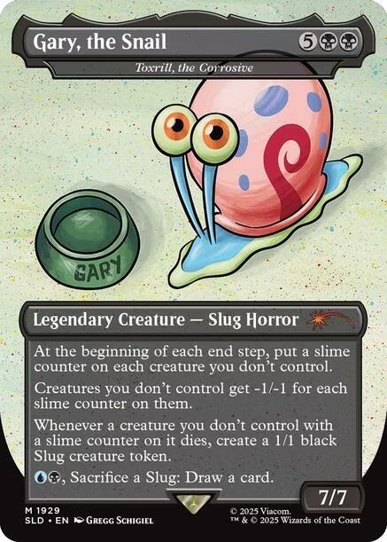 Gary, the Snail - Toxrill, the Corrosive [Secret Lair Drop Series] | GnG Games