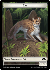 Cat // Energy Reserve Double-Sided Token [Modern Horizons 3 Tokens] | GnG Games