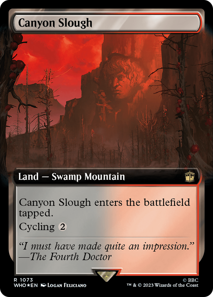 Canyon Slough (Extended Art) (Surge Foil) [Doctor Who] | GnG Games