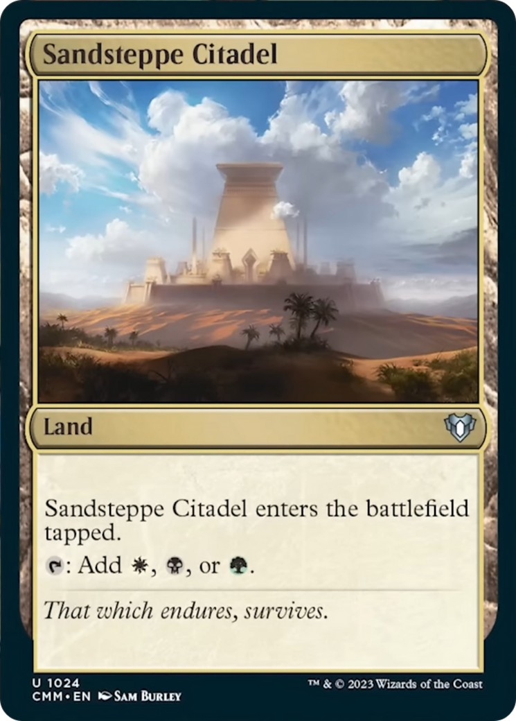 Sandsteppe Citadel [Commander Masters] | GnG Games