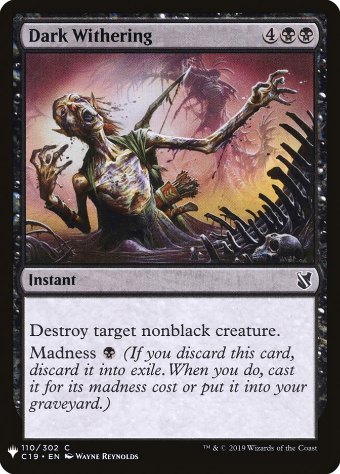 Dark Withering [Mystery Booster] | GnG Games