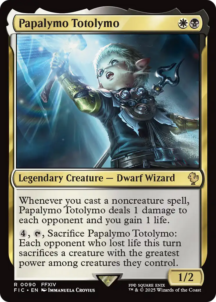 Papalymo Totolymo [FINAL FANTASY Commander] | GnG Games