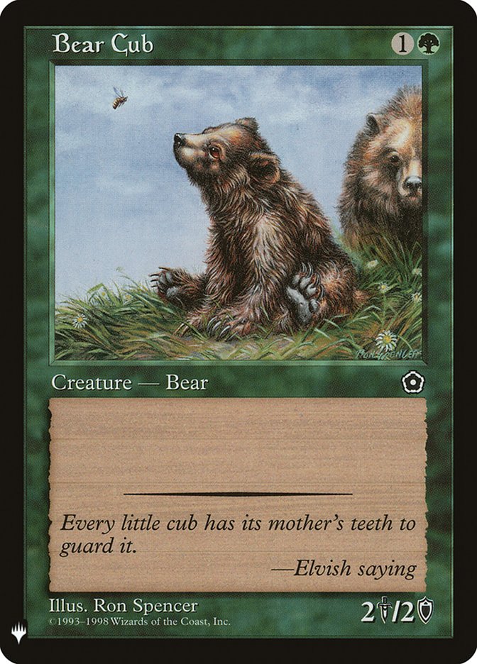 Bear Cub [Mystery Booster] | GnG Games