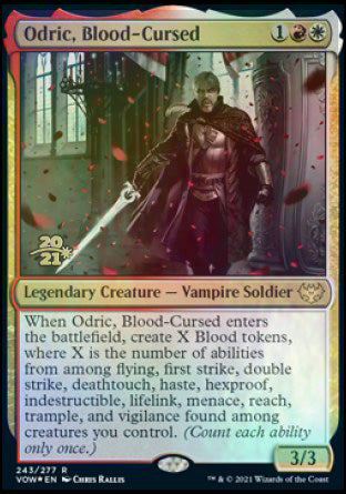 Odric, Blood-Cursed [Innistrad: Crimson Vow Prerelease Promos] | GnG Games