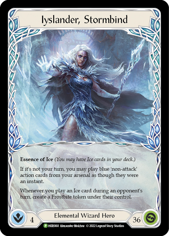 Iyslander, Stormbind [HER060] (Promo)  Cold Foil | GnG Games