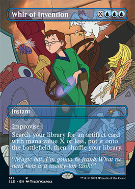 Whir of Invention (Borderless) [Secret Lair Drop Series] | GnG Games