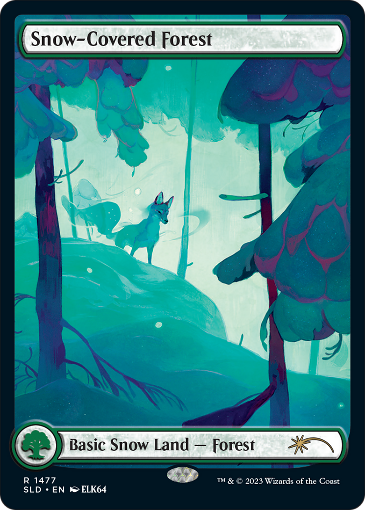 Snow-Covered Forest (1477) [Secret Lair Drop Series] | GnG Games