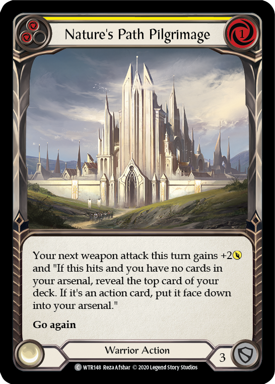 Nature's Path Pilgrimage (Yellow) [U-WTR148] (Welcome to Rathe Unlimited)  Unlimited Normal | GnG Games