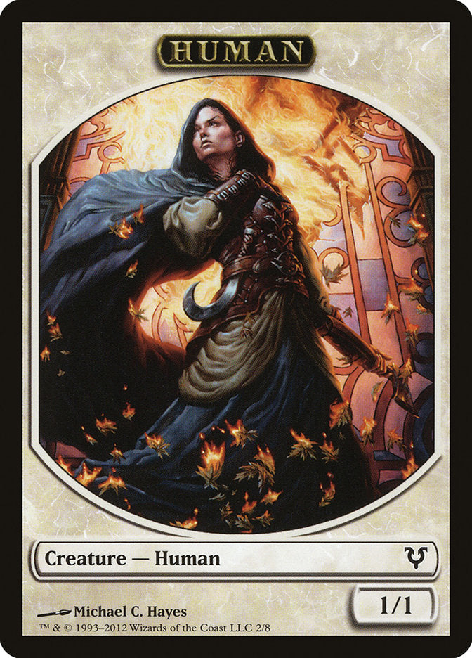 Human Token (2/8) [Avacyn Restored Tokens] | GnG Games