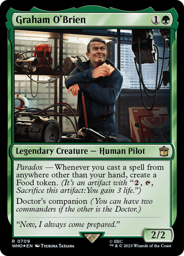 Graham O'Brien (Surge Foil) [Doctor Who] | GnG Games