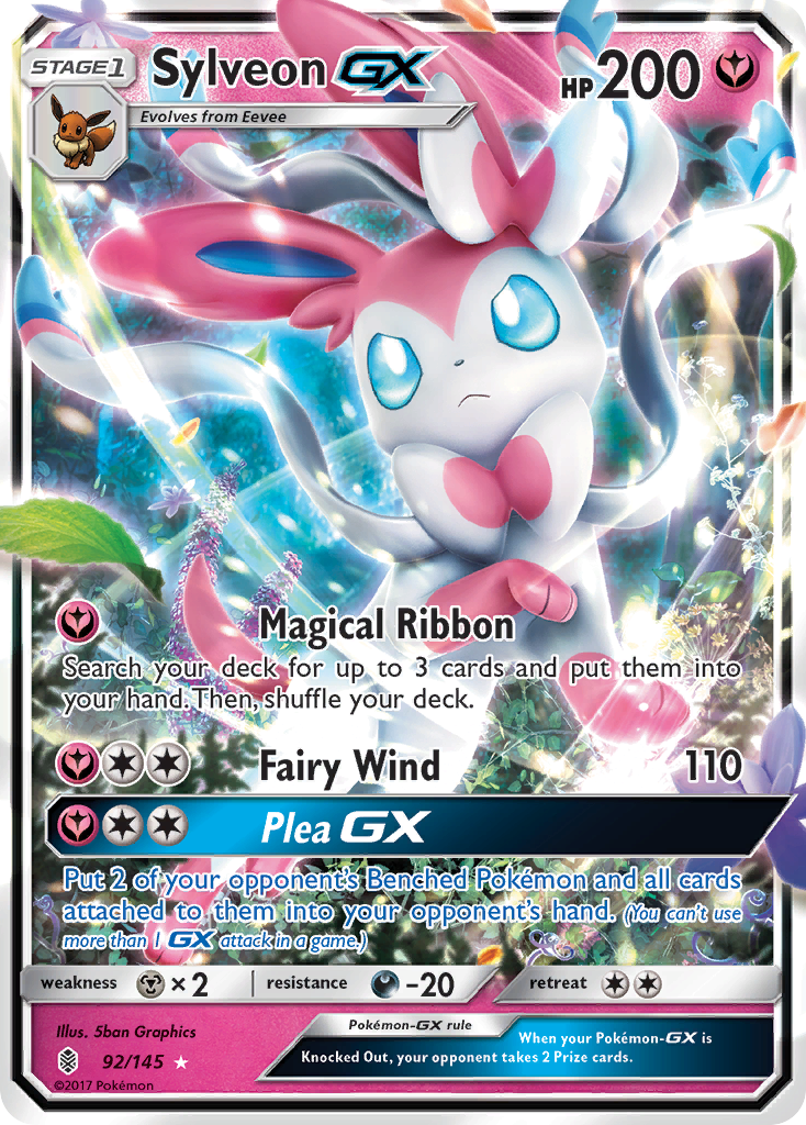 Sylveon GX (92/145) [Sun & Moon: Guardians Rising] | GnG Games