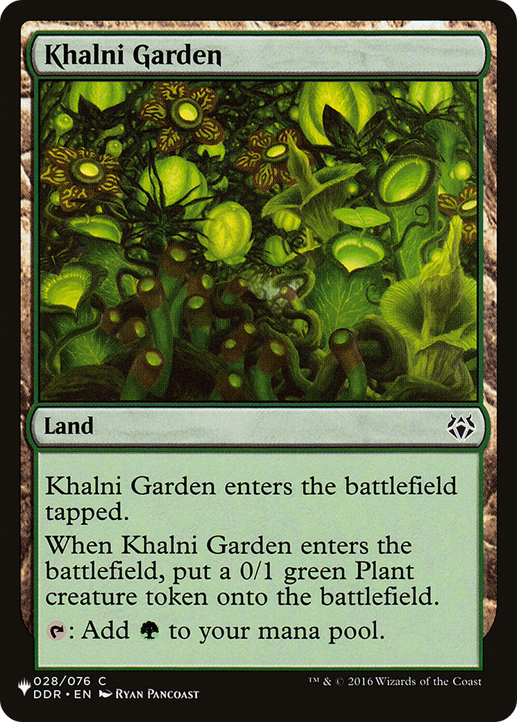 Khalni Garden [The List] | GnG Games