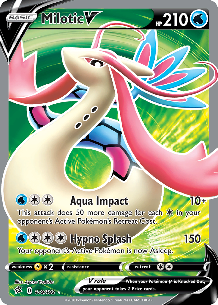 Milotic V (179/192) [Sword & Shield: Rebel Clash] | GnG Games