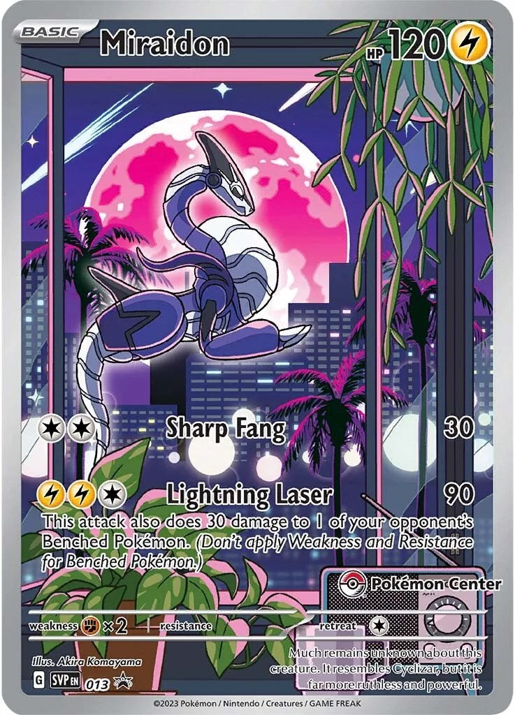 Miraidon (013) (Pokemon Center Exclusive) [Scarlet & Violet: Black Star Promos] | GnG Games