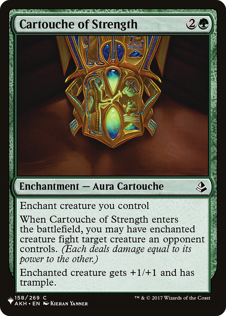 Cartouche of Strength [The List] | GnG Games