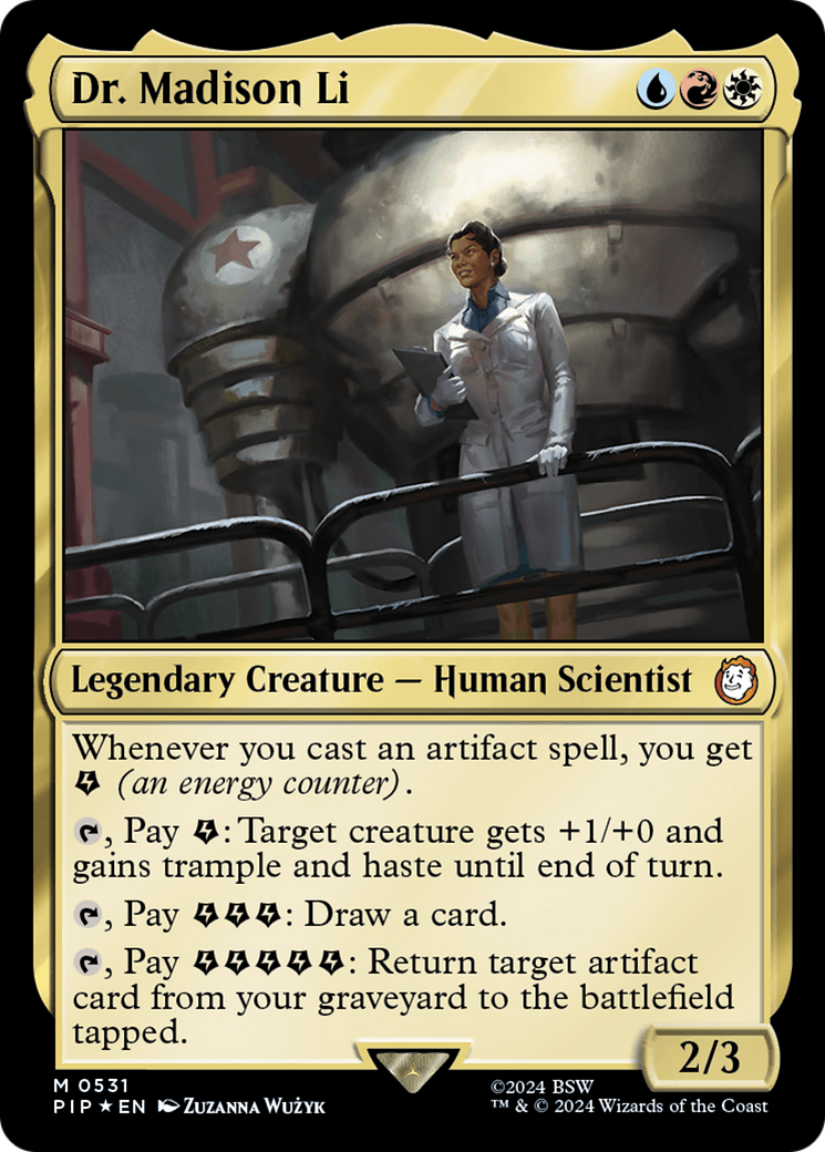 Dr. Madison Li (Surge Foil) [Fallout] | GnG Games