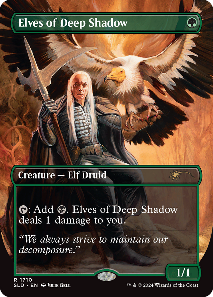 Elves of Deep Shadow (Rainbow Foil) [Secret Lair Drop Series] | GnG Games