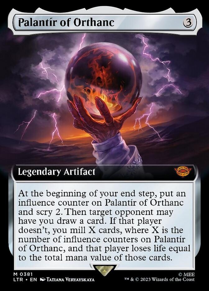 Palantir of Orthanc (Extended Art) [The Lord of the Rings: Tales of Middle-Earth] | GnG Games