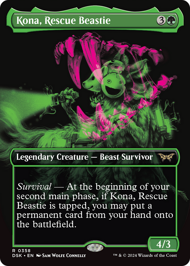 Kona, Rescue Beastie (Showcase) [Duskmourn: House of Horror] | GnG Games