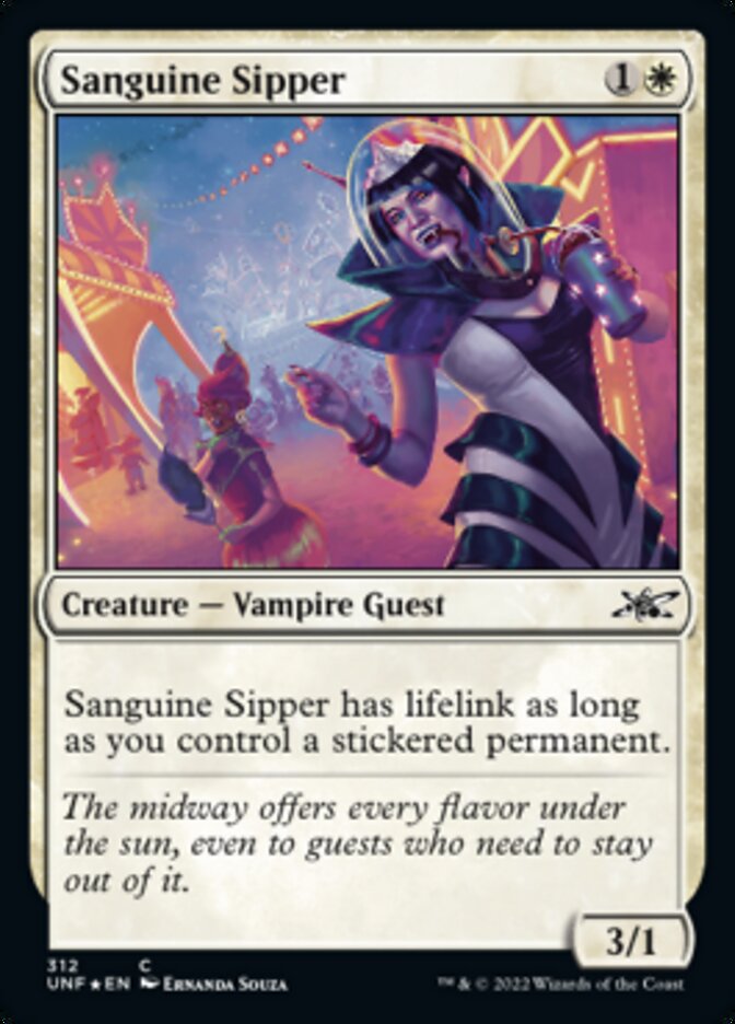 Sanguine Sipper (Galaxy Foil) [Unfinity] | GnG Games