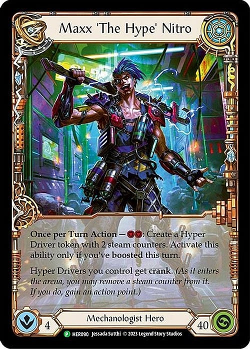 Maxx 'The Hype' Nitro [HER090] (Promo)  Cold Foil | GnG Games