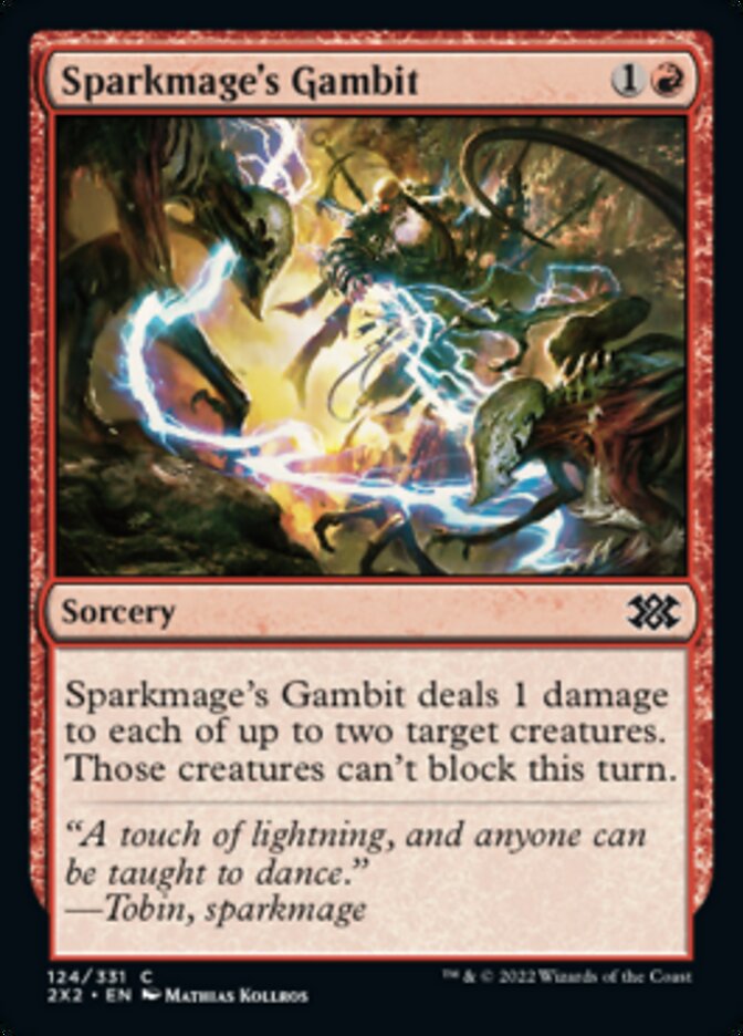 Sparkmage's Gambit [Double Masters 2022] | GnG Games