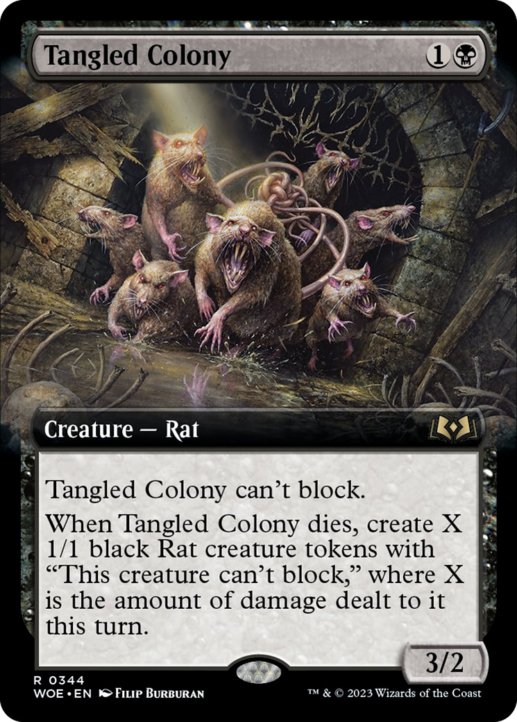 Tangled Colony (Extended Art) [Wilds of Eldraine] | GnG Games