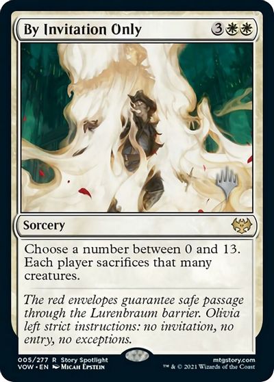 By Invitation Only (Promo Pack) [Innistrad: Crimson Vow Promos] | GnG Games